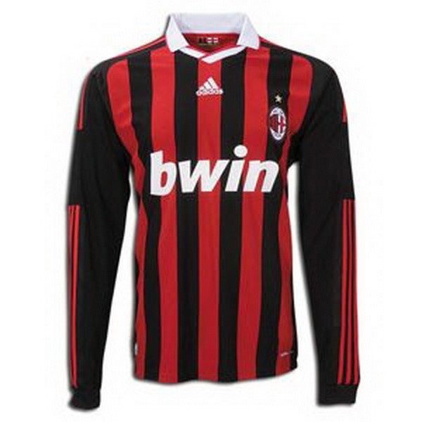 Trikot AC Milan Heim Ml Retro 2009/2010 Rote Fussballtrikots Günstig